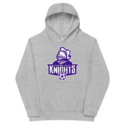 Performance | Youth Hoodie | Paper City Futbol Club | Emblem Logo