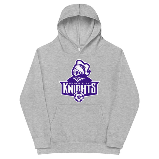 Performance | Youth Hoodie | Paper City Futbol Club | Emblem Logo