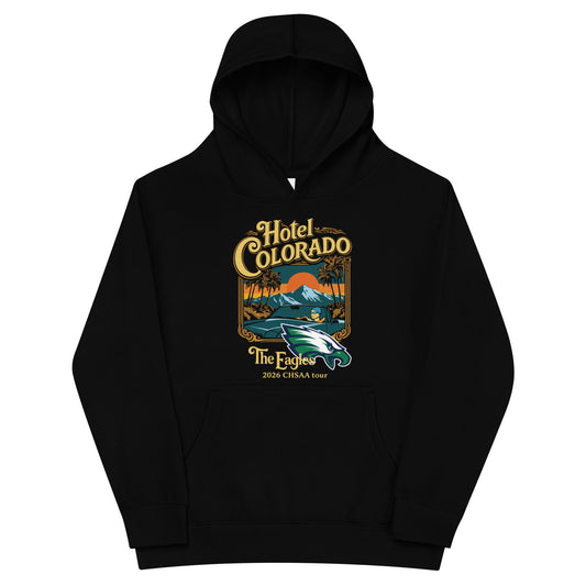 Performance | Youth Hoodie | PINE CREEK SWIM & DIVE | Hotel Colorado Logo
