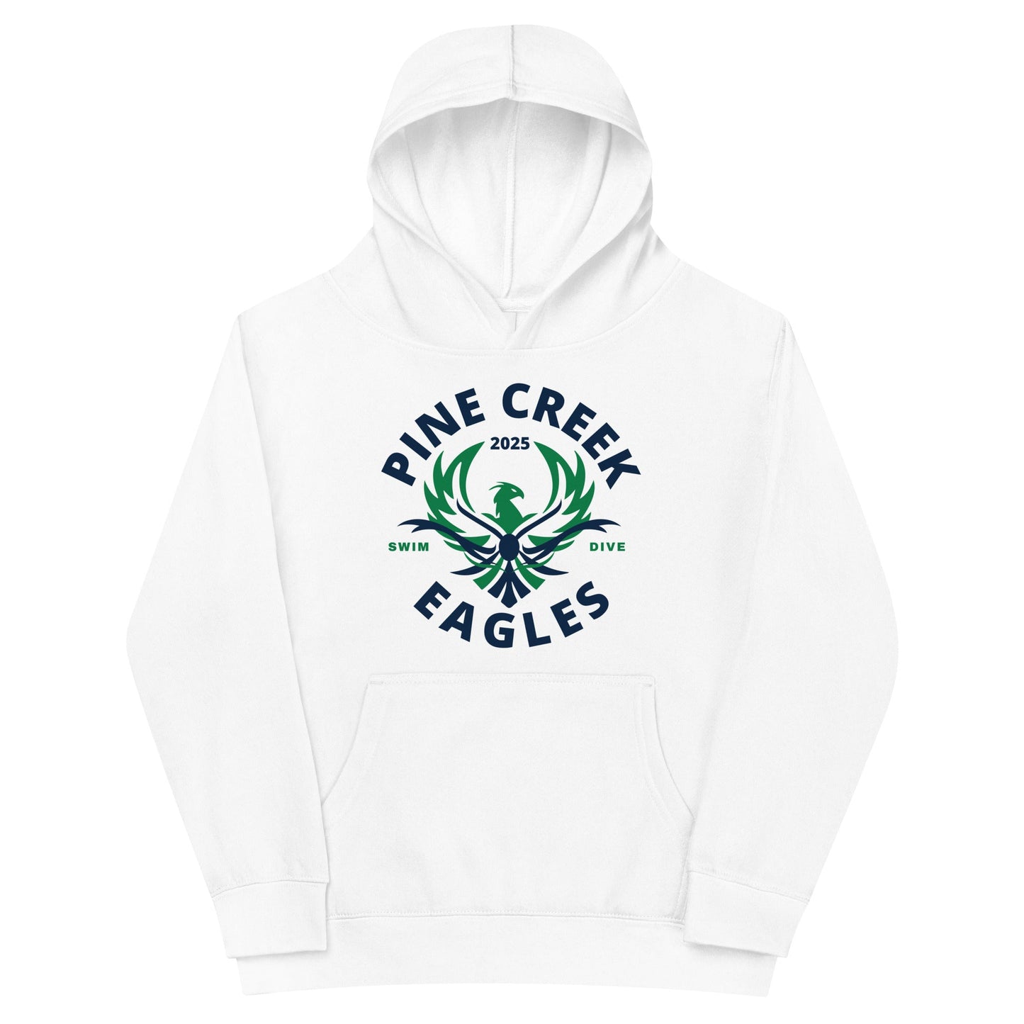 Performance | Youth Hoodie | PINE CREEK SWIM & DIVE | Swim & Dive Logo