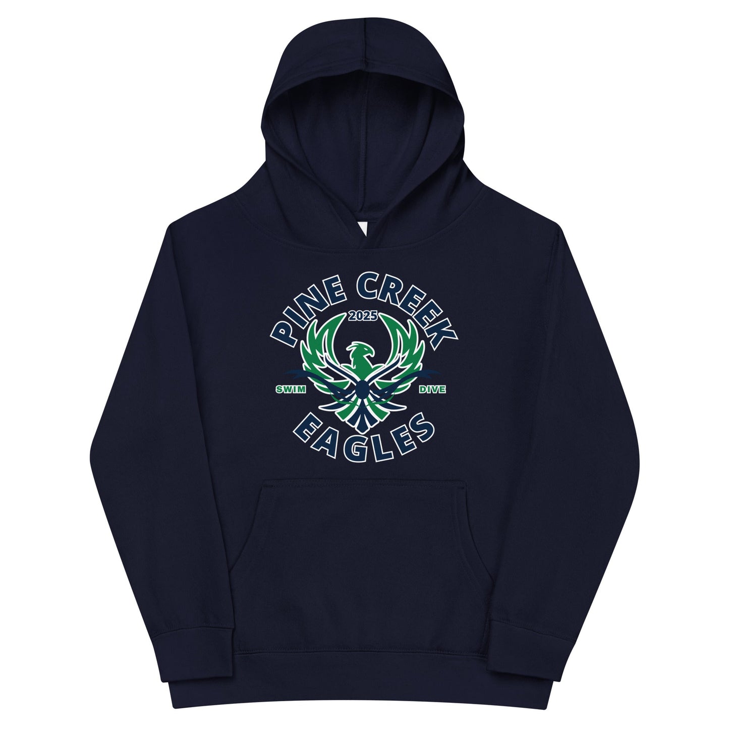 Performance | Youth Hoodie | PINE CREEK SWIM & DIVE | Swim & Dive Logo