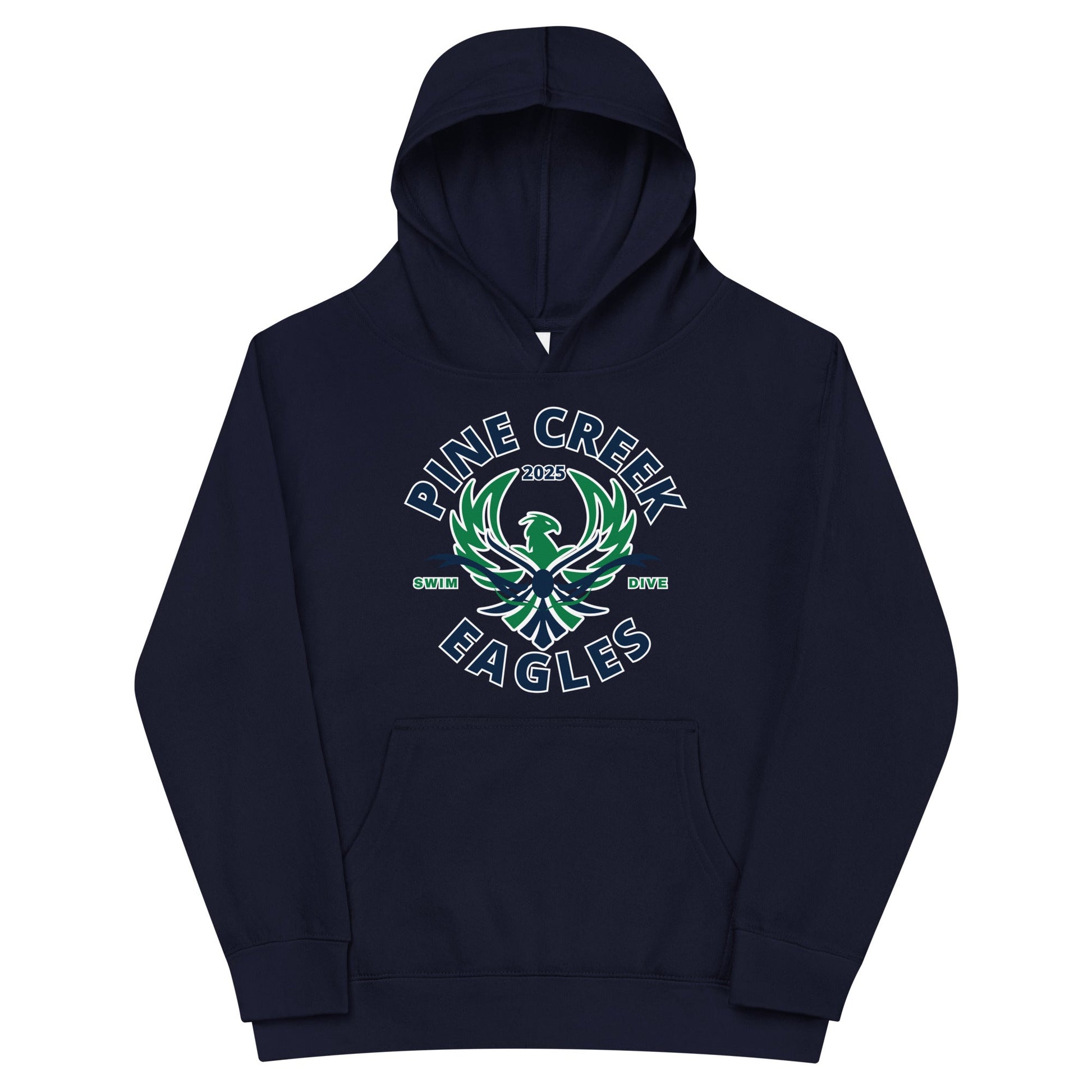 Performance | Youth Hoodie | PINE CREEK SWIM & DIVE | Swim & Dive Logo