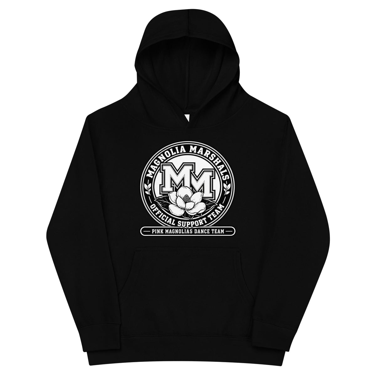 Performance | Youth Hoodie | Pink Magnolias Dance | Emblem Logo