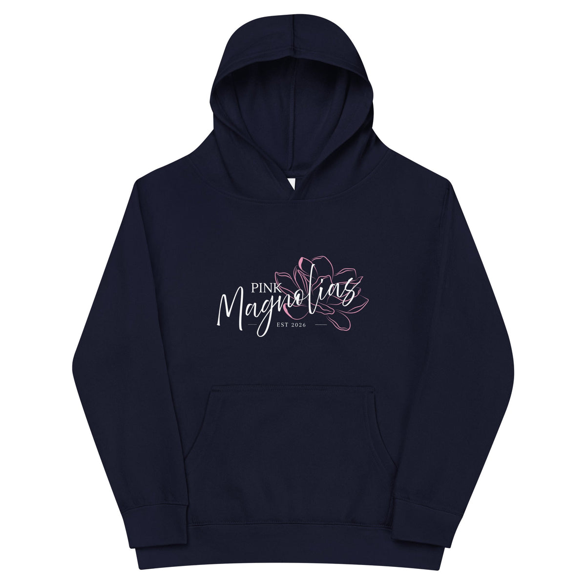 Performance | Youth Hoodie | Pink Magnolias Dance | Modern Script Logo