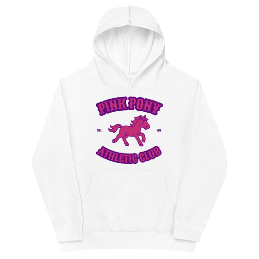 Performance | Youth Hoodie | Pink Pony Athletic Club | Crest Logo