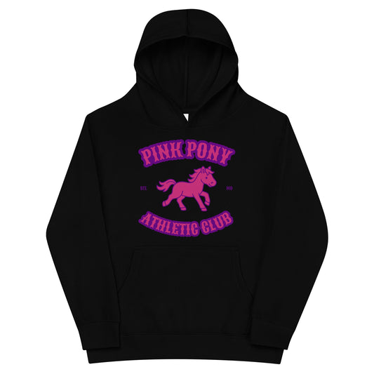 Performance | Youth Hoodie | Pink Pony Athletic Club | Crest Logo