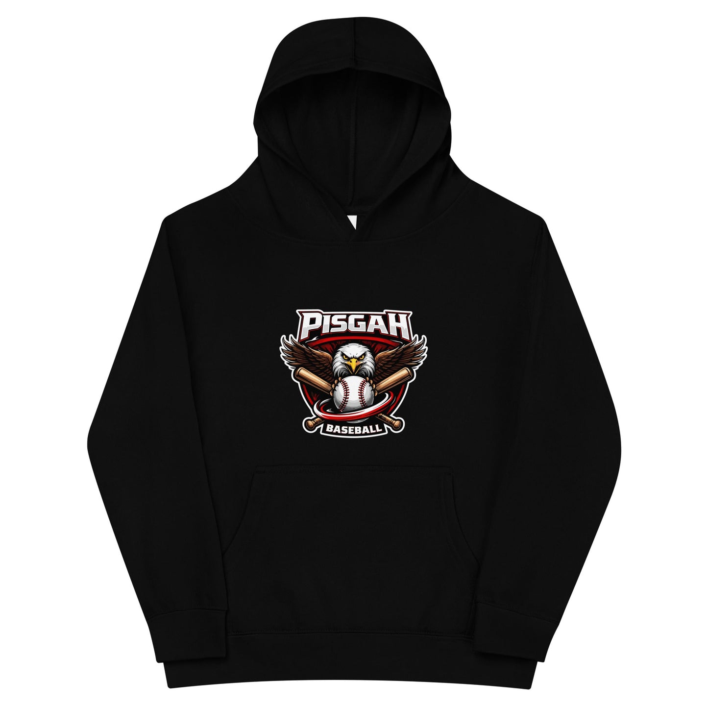 Performance | Youth Hoodie | Pisgah Rec League | Eagle Baseball Logo