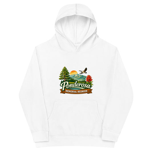 Performance | Youth Hoodie | Ponderosa Reunion | Painted Mountain Crest Logo
