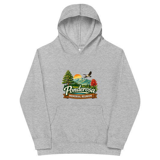 Performance | Youth Hoodie | Ponderosa Reunion | Painted Mountain Crest Logo