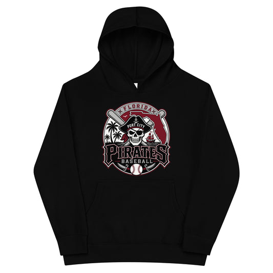 Performance | Youth Hoodie | Port City Pirates | Emblem Logo
