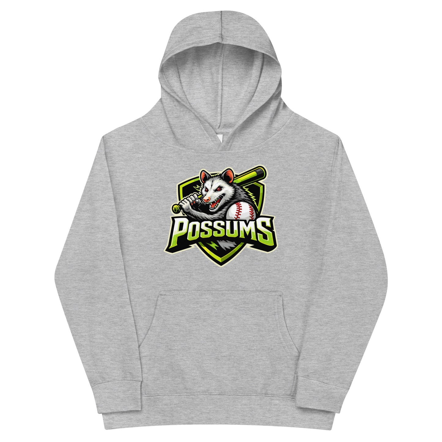Performance | Youth Hoodie | Possums | Mascot Logo