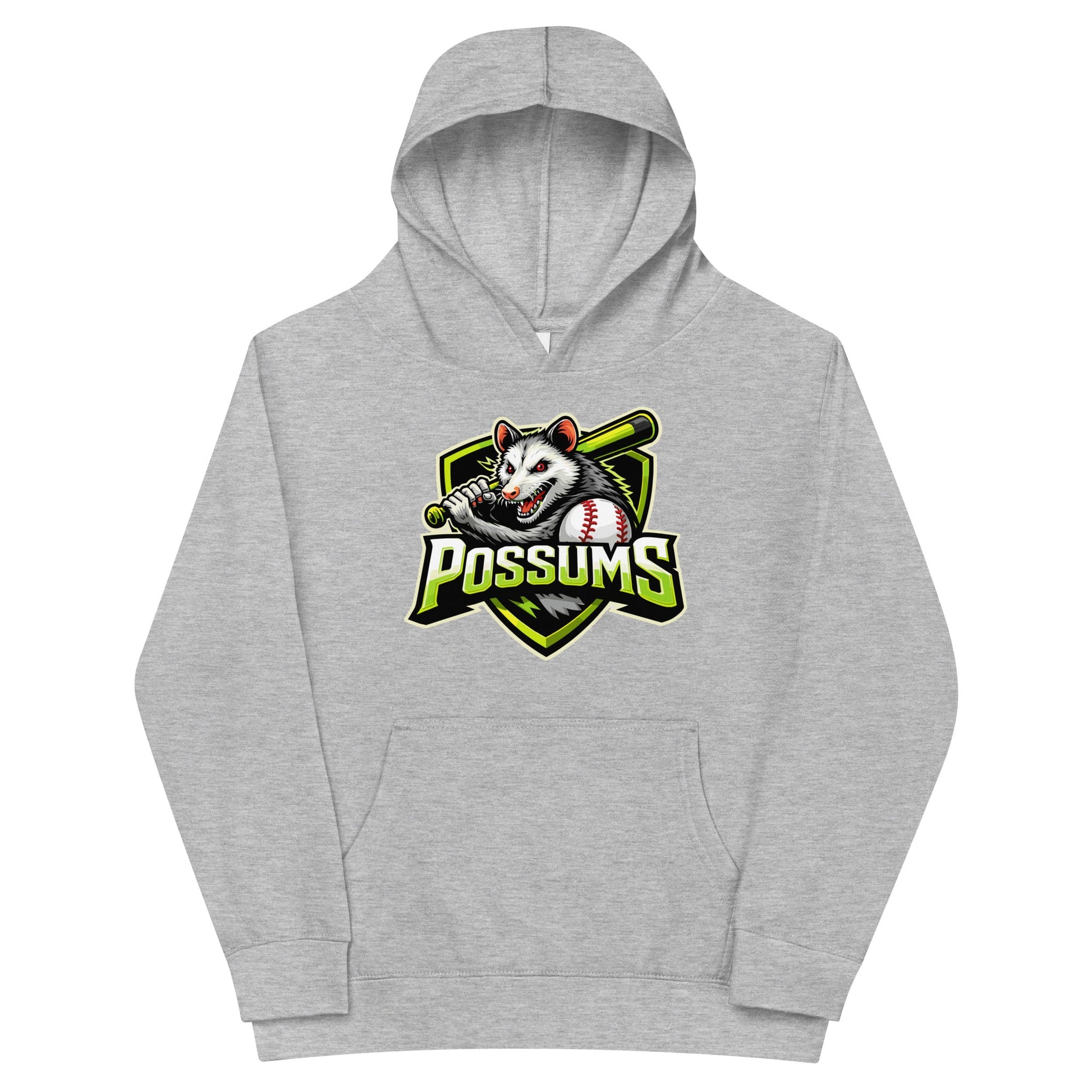 Performance | Youth Hoodie | Possums | Mascot Logo