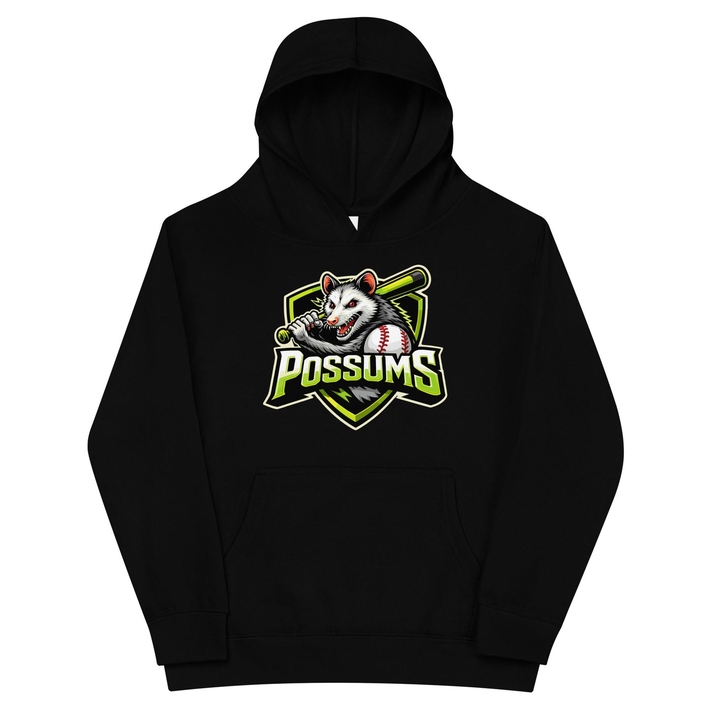 Performance | Youth Hoodie | Possums | Mascot Logo