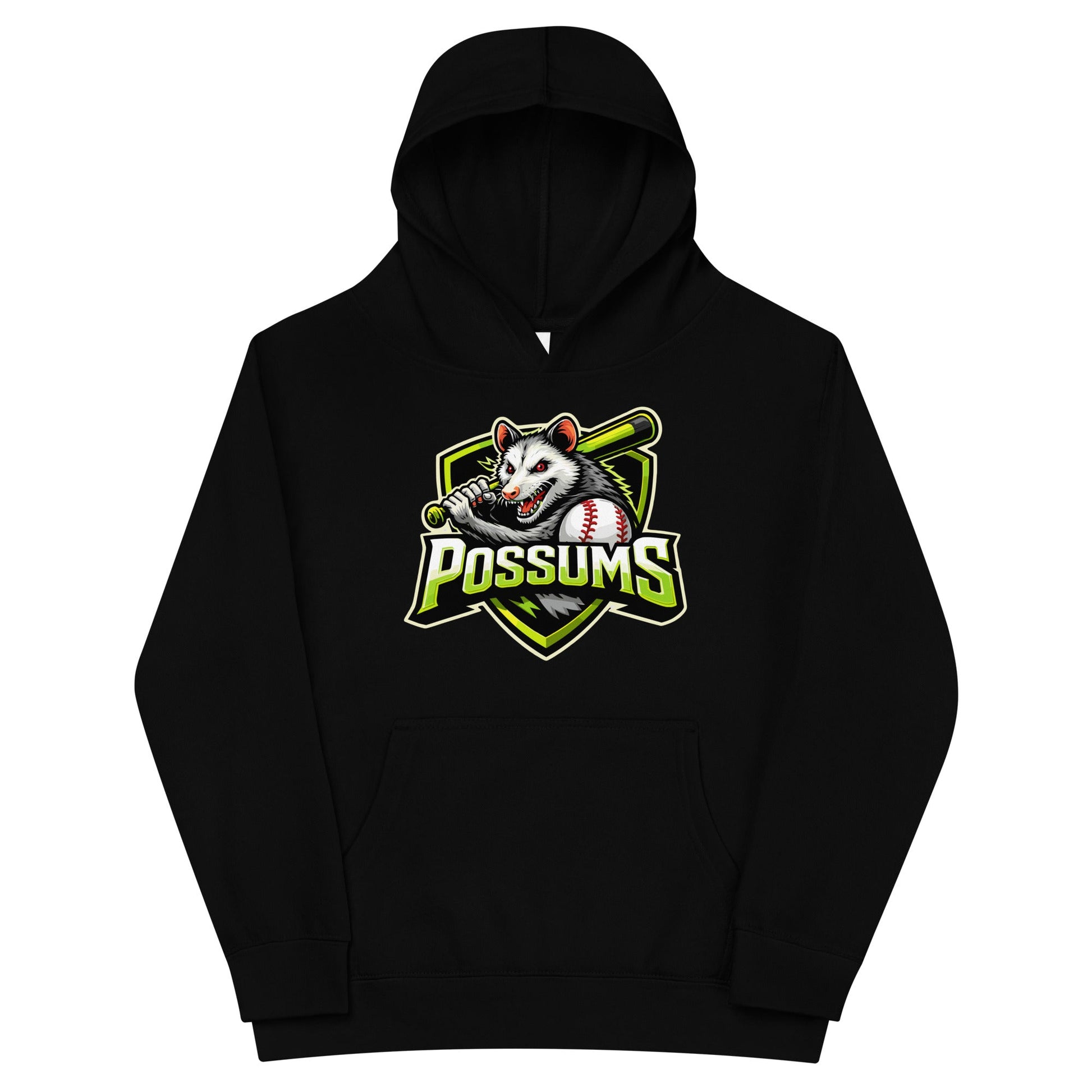 Performance | Youth Hoodie | Possums | Mascot Logo
