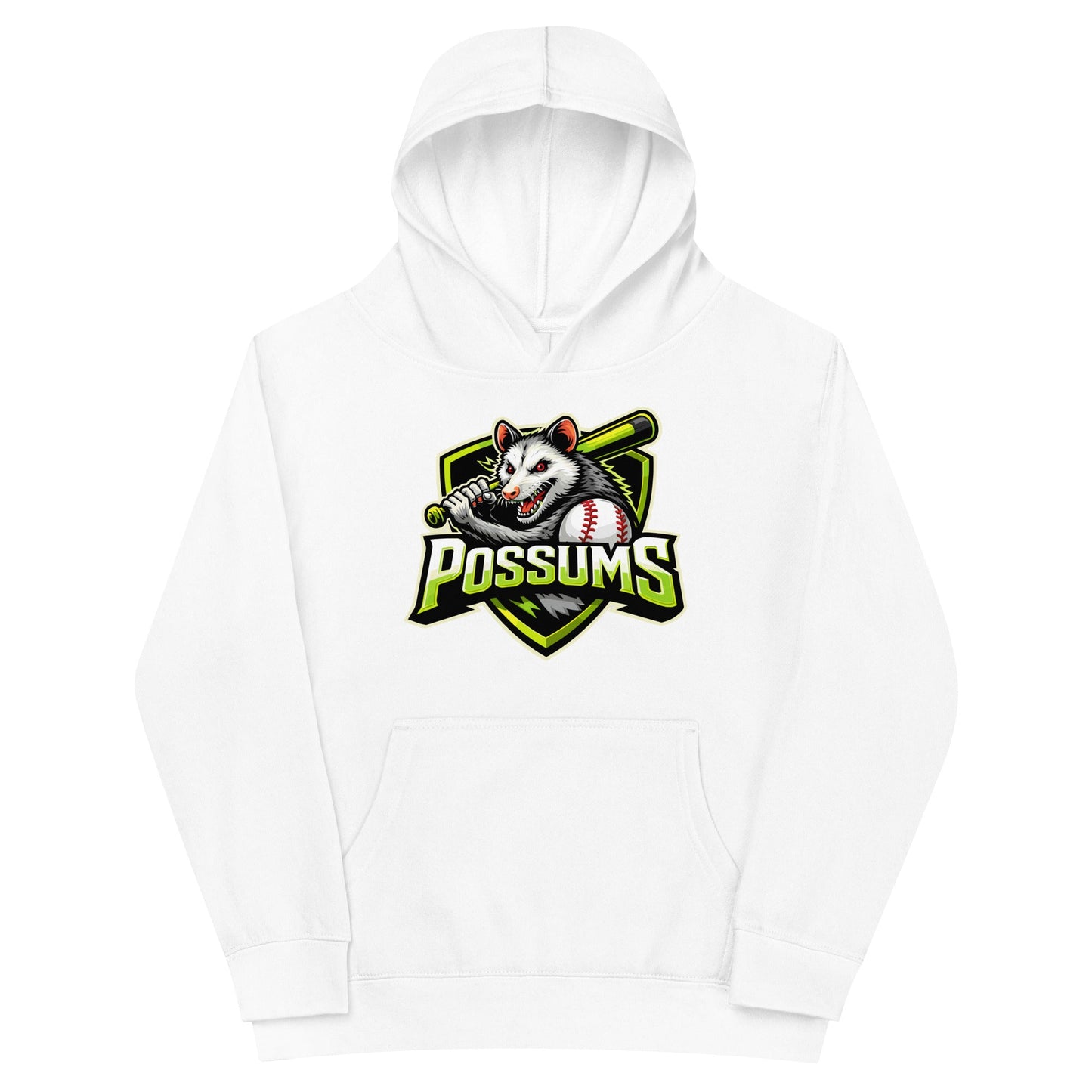 Performance | Youth Hoodie | Possums | Mascot Logo