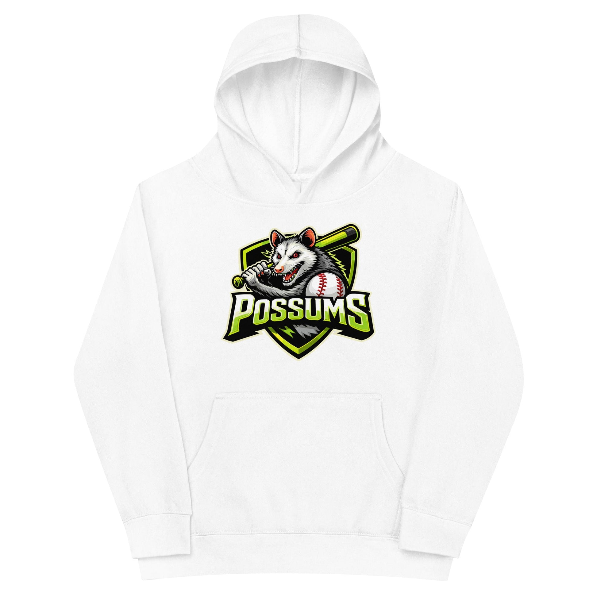 Performance | Youth Hoodie | Possums | Mascot Logo