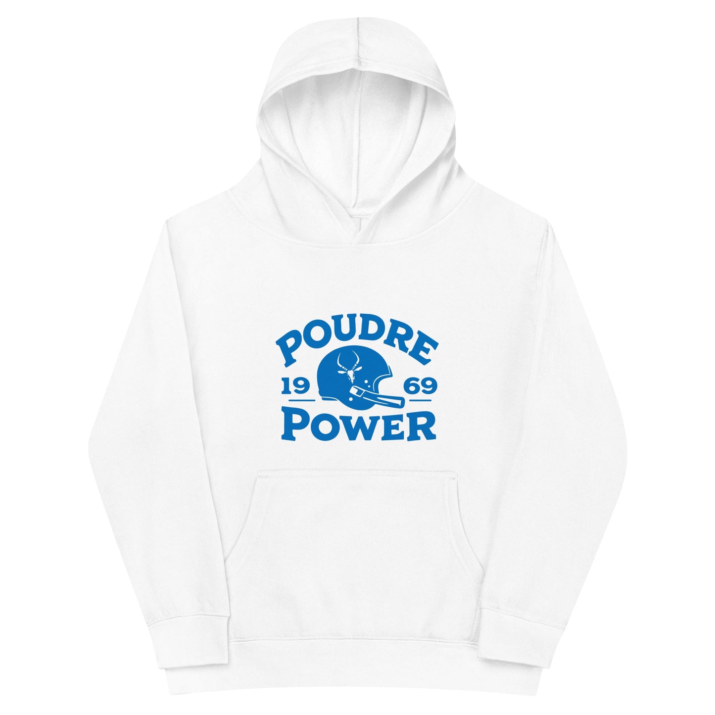 Performance | Youth Hoodie | Poudre Football | Crest Logo