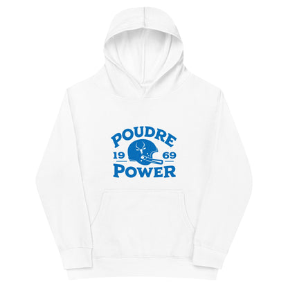 Performance | Youth Hoodie | Poudre Football | Crest Logo