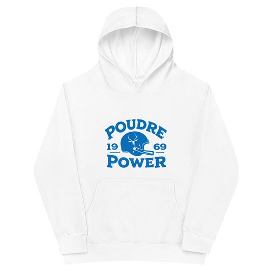 Performance | Youth Hoodie | Poudre Football | Crest Logo