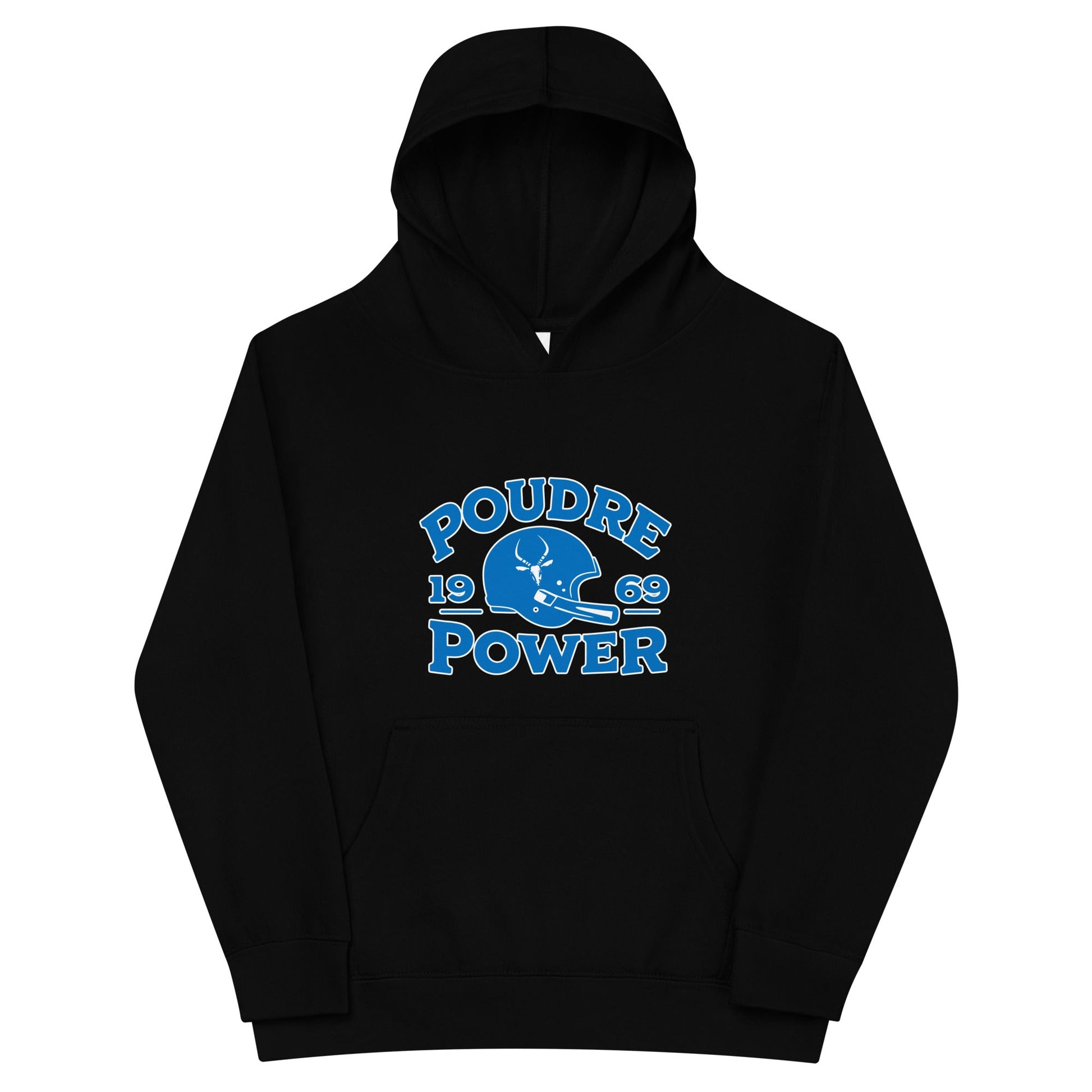 Performance | Youth Hoodie | Poudre Football | Crest Logo
