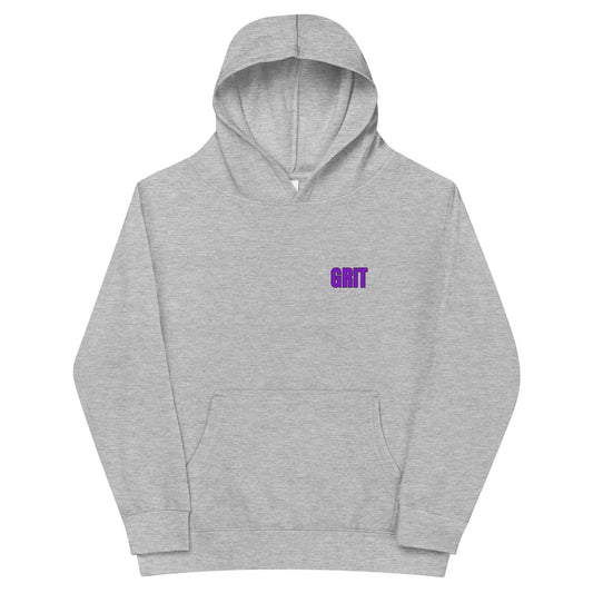 Performance | Youth Hoodie | Pure Grit Softball | Purple Logo