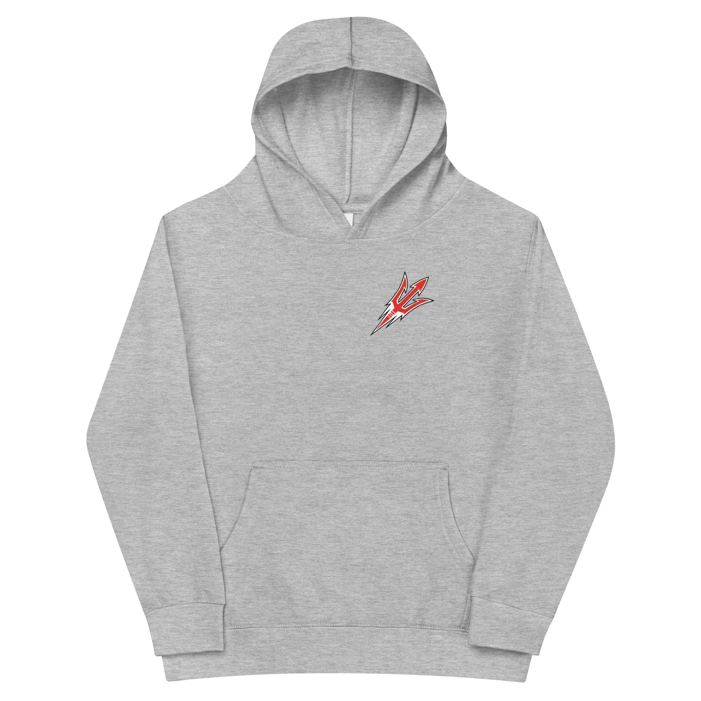 Performance | Youth Hoodie | Red Springs Track and Field | Trident Logo