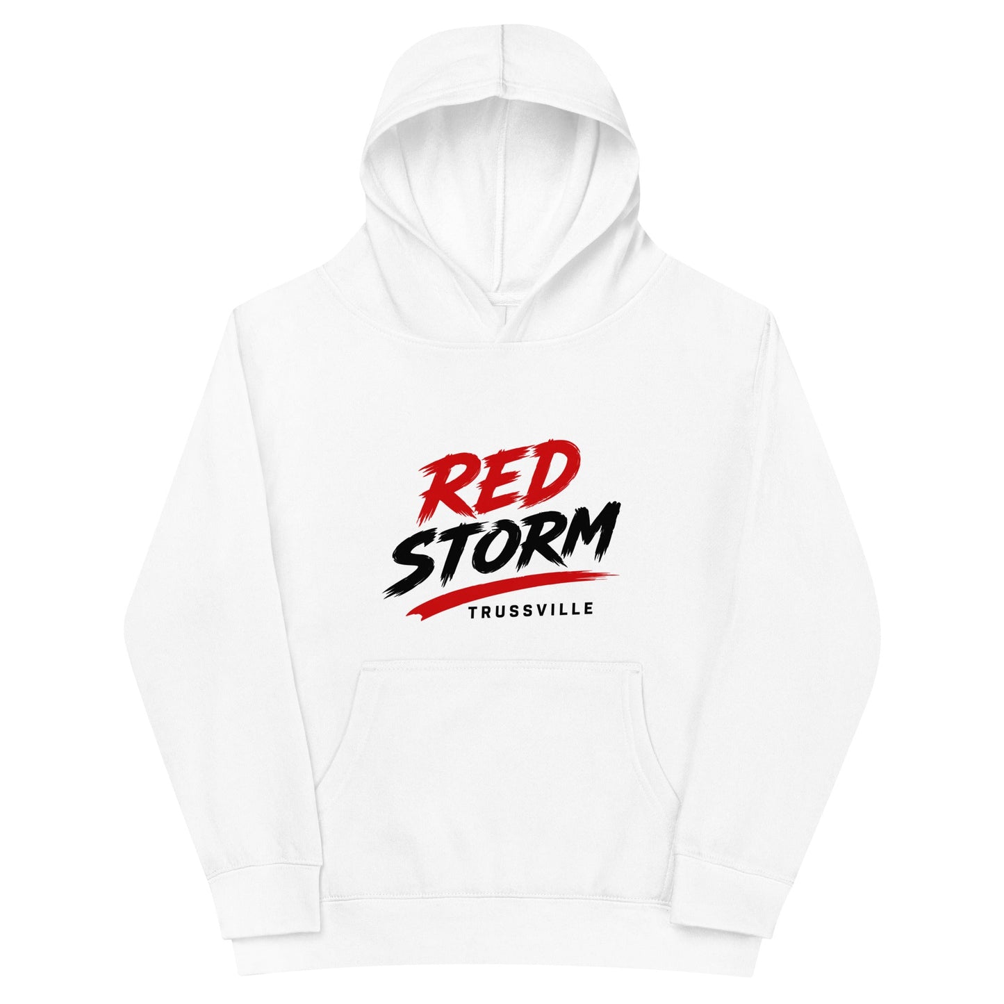 Performance | Youth Hoodie | Red Storm | Modern Script Logo