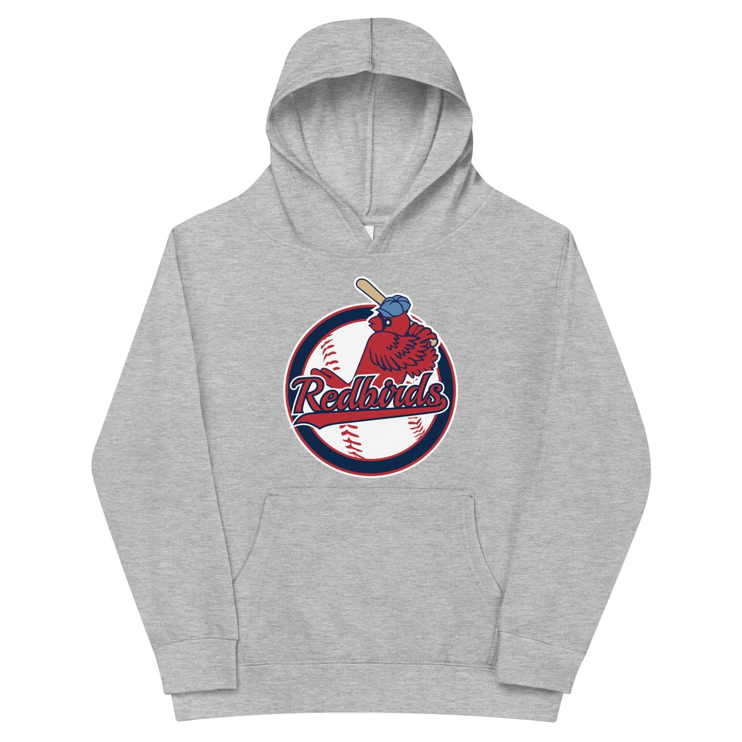 Performance | Youth Hoodie | Redbirds | Vintage Badge Logo
