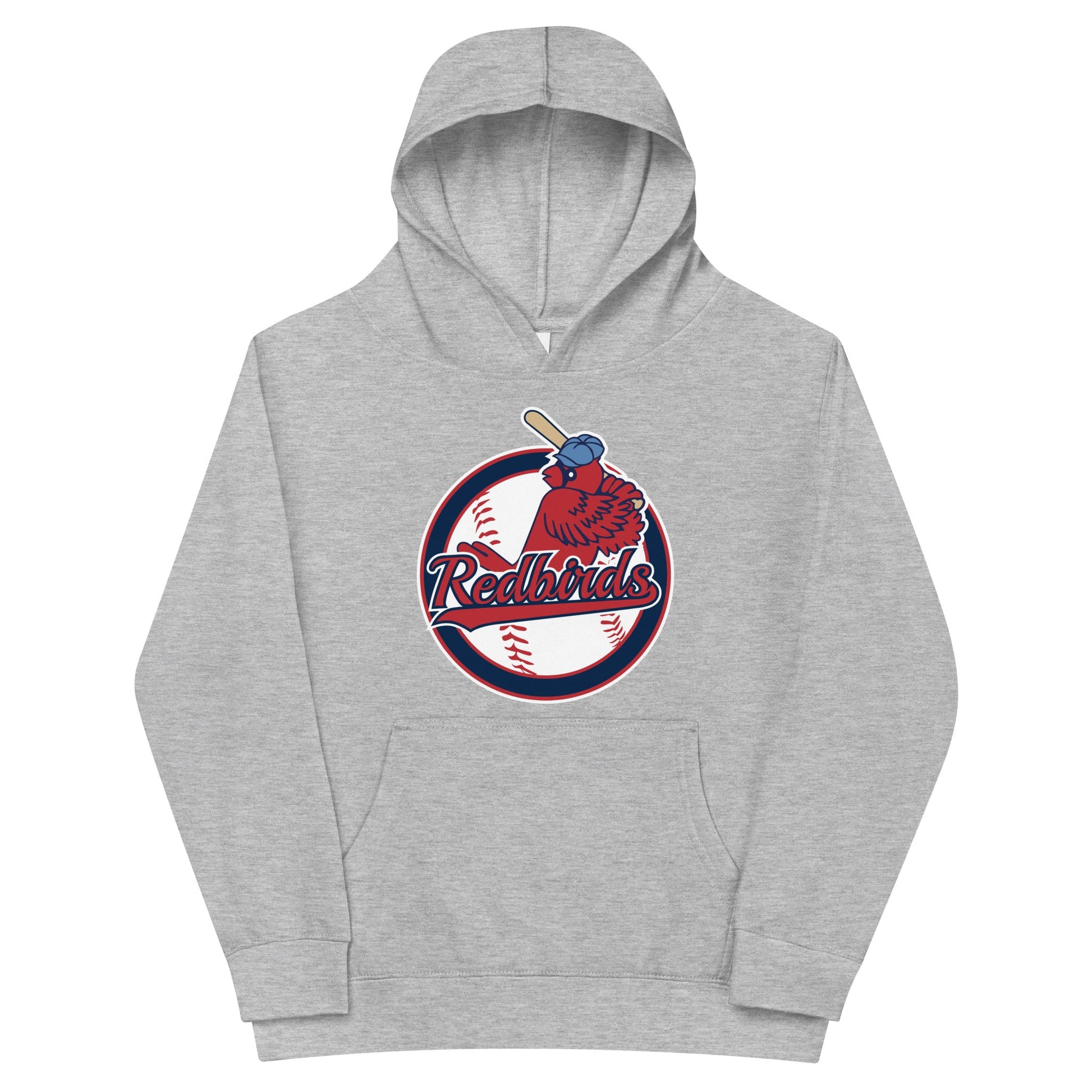Performance | Youth Hoodie | Redbirds | Vintage Badge Logo