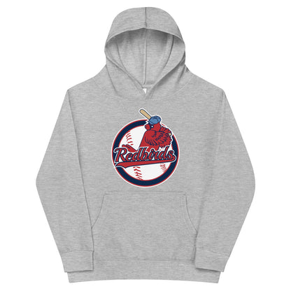 Performance | Youth Hoodie | Redbirds | Vintage Badge Logo