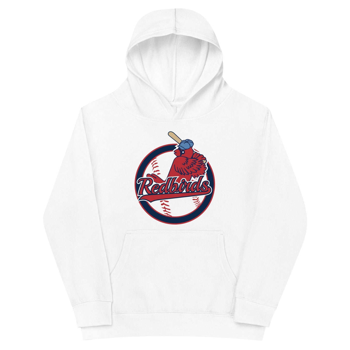 Performance | Youth Hoodie | Redbirds | Vintage Badge Logo
