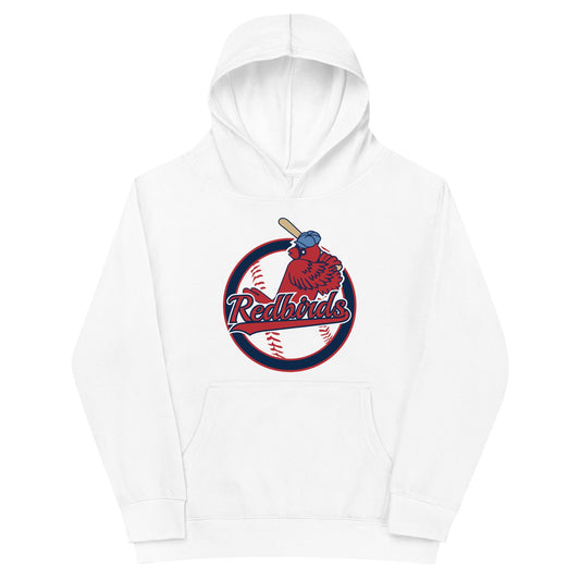 Performance | Youth Hoodie | Redbirds | Vintage Badge Logo