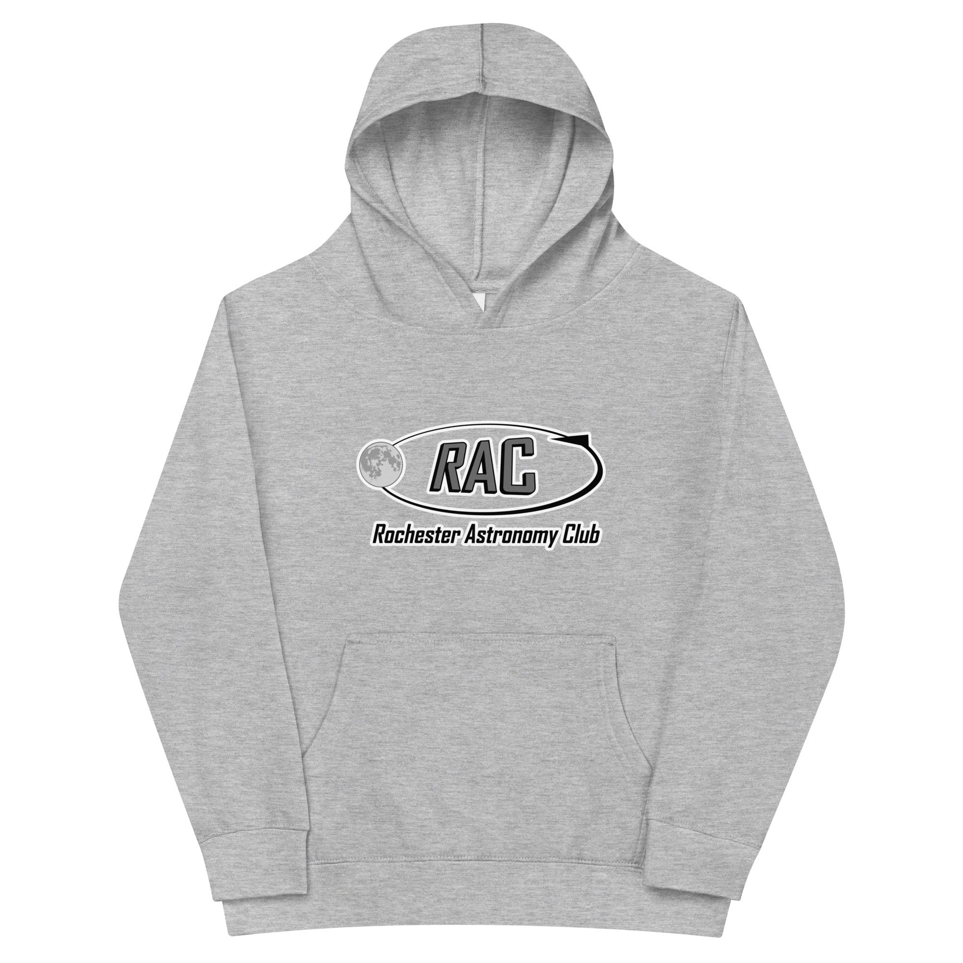 Performance | Youth Hoodie | Rochester Astronomy Club | Orbit Logo
