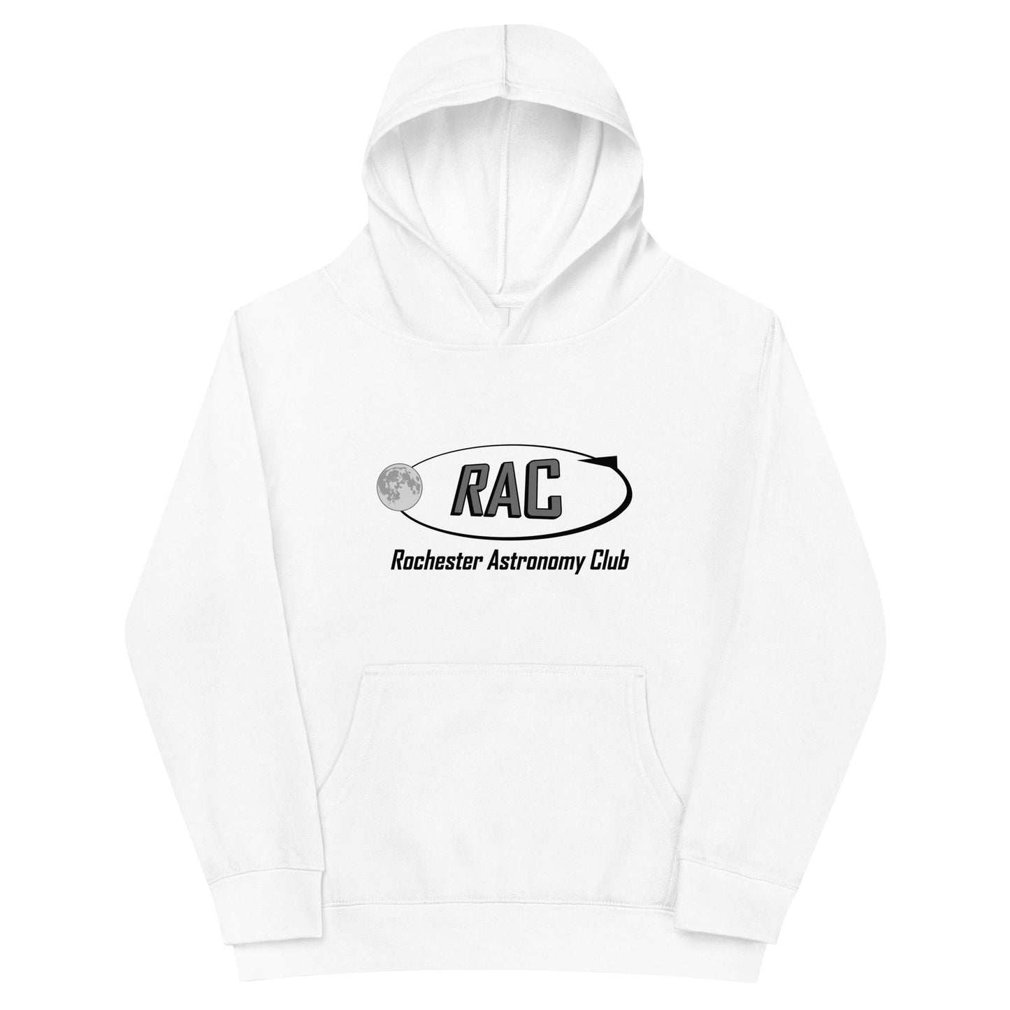 Performance | Youth Hoodie | Rochester Astronomy Club | Orbit Logo