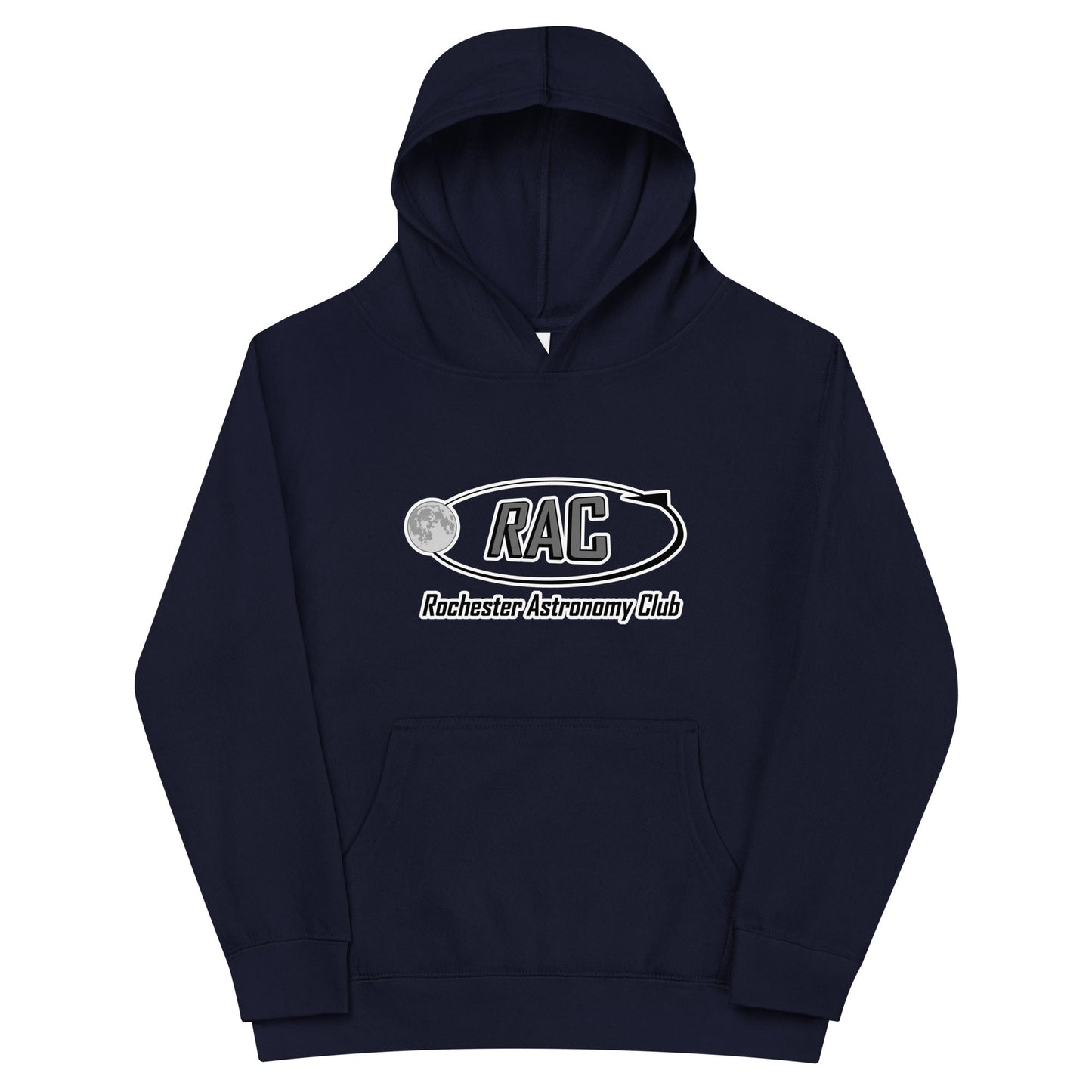 Performance | Youth Hoodie | Rochester Astronomy Club | Orbit Logo