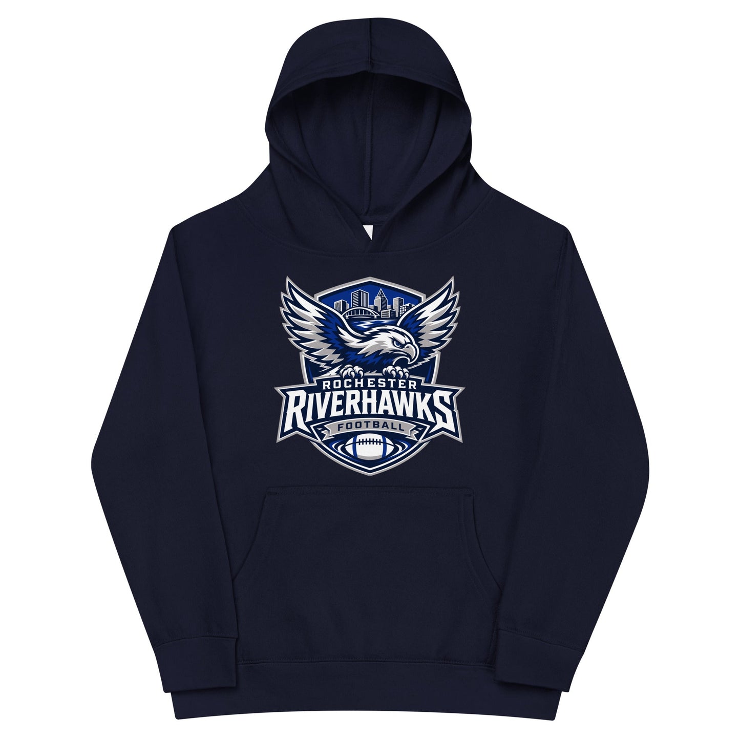 Performance | Youth Hoodie | Rochester Riverhawks | Shield Logo