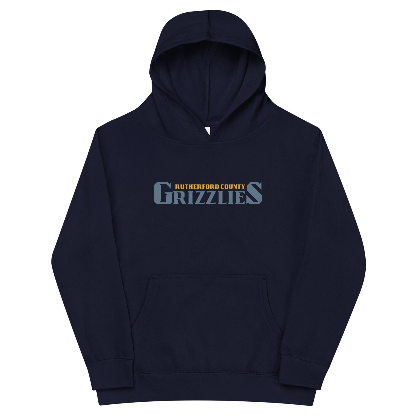 Performance | Youth Hoodie | Rutherford County Grizzlies Football | Alt Script Logo