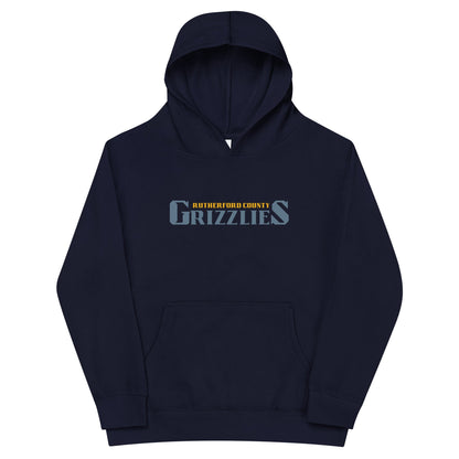 Performance | Youth Hoodie | Rutherford County Grizzlies Football | Alt Script Logo