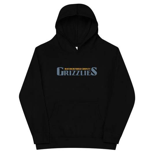 Performance | Youth Hoodie | Rutherford County Grizzlies Football | Alt Script Logo
