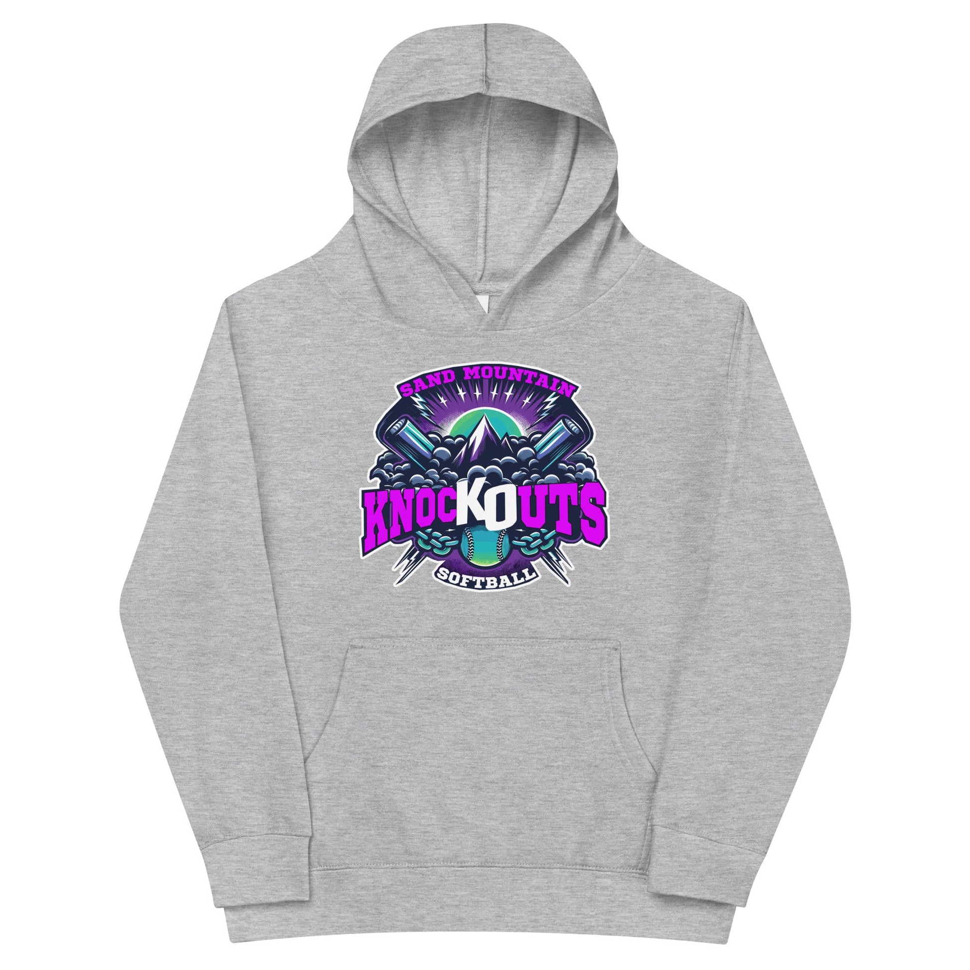 Performance | Youth Hoodie | Sand Mountain Knockouts | Ball & Bat Logo