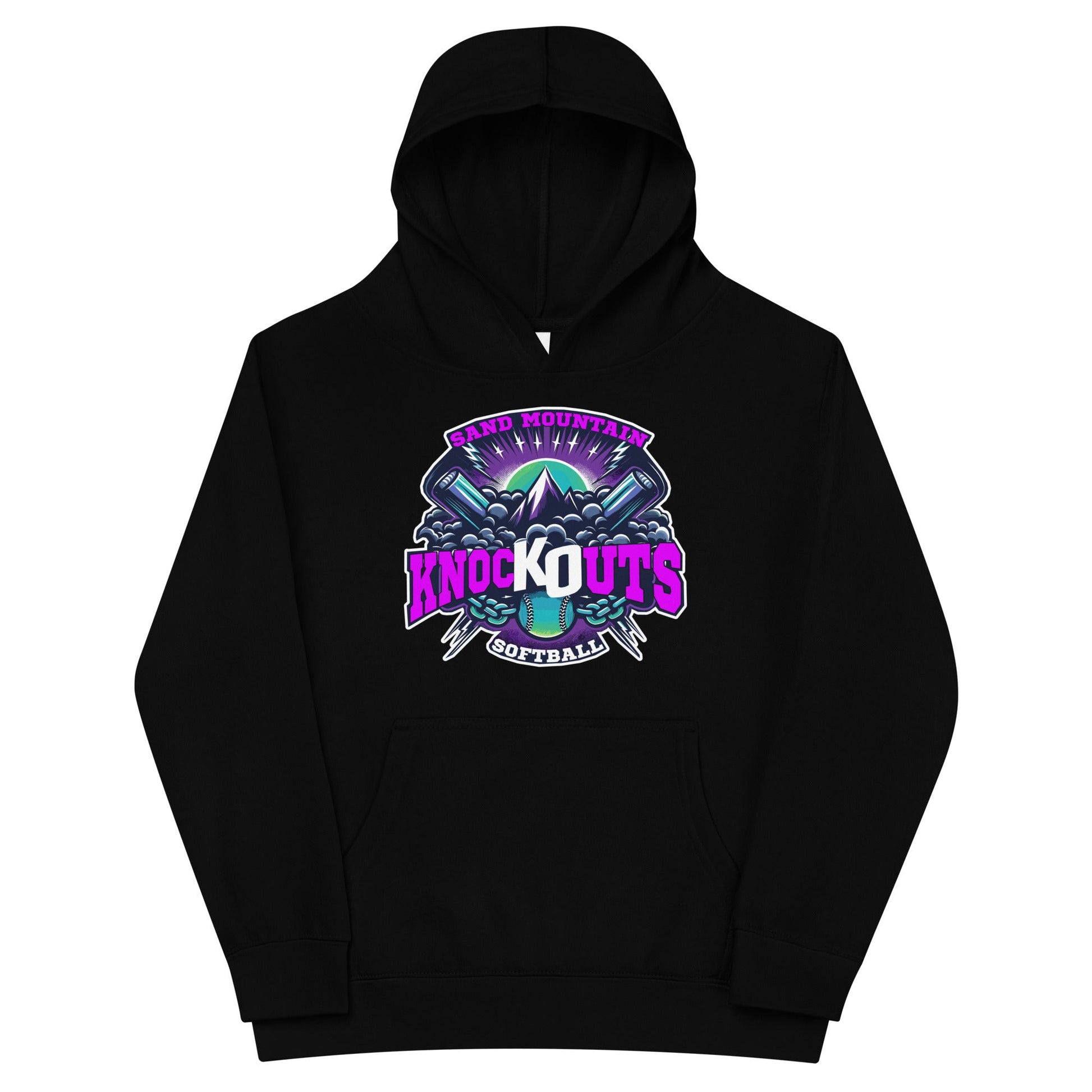 Performance | Youth Hoodie | Sand Mountain Knockouts | Ball & Bat Logo