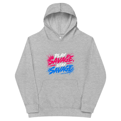 Performance | Youth Hoodie | Savage Softball | Play Stay Logo
