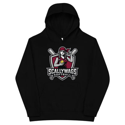 Performance | Youth Hoodie | Scallywags Softball | Crest Logo