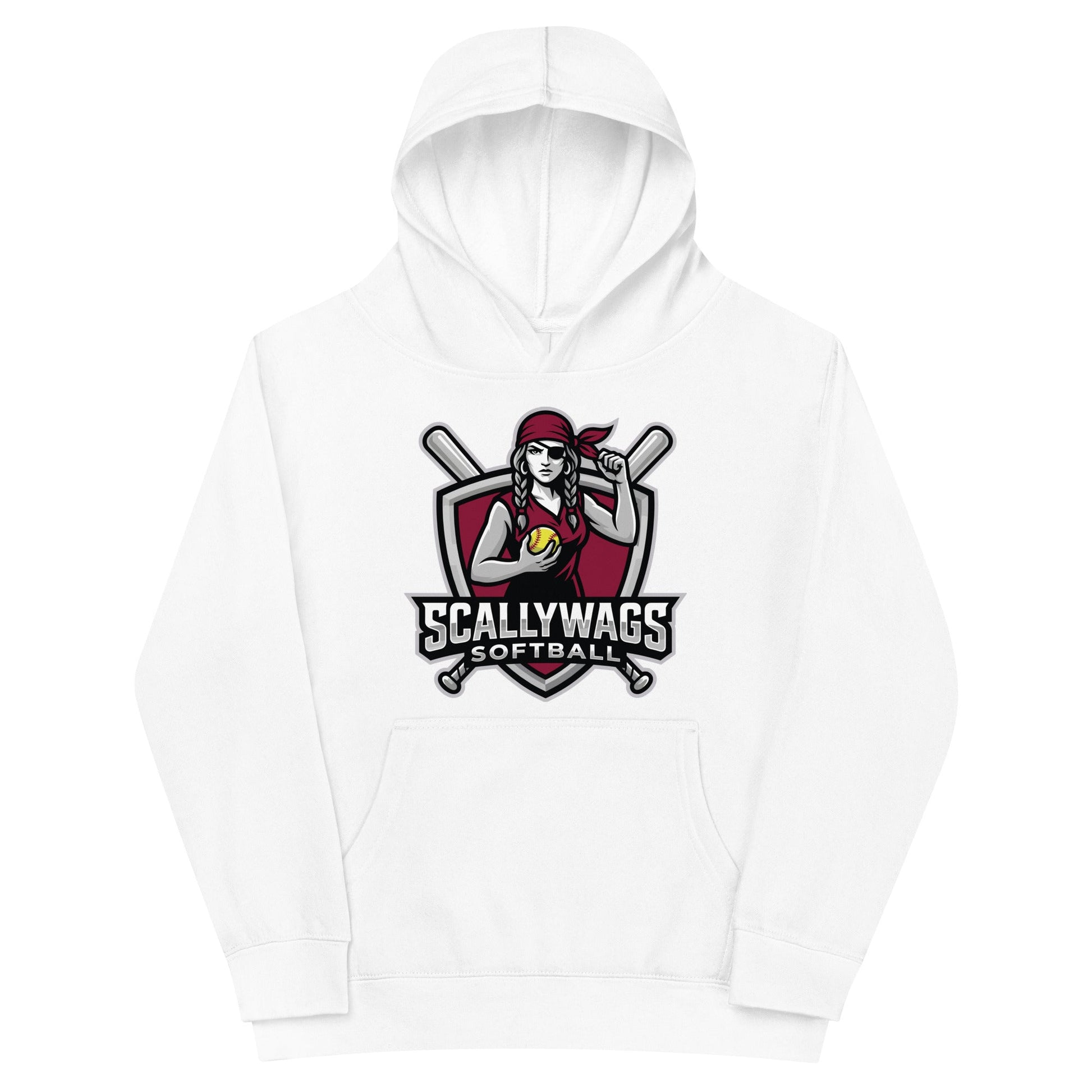 Performance | Youth Hoodie | Scallywags Softball | Crest Logo