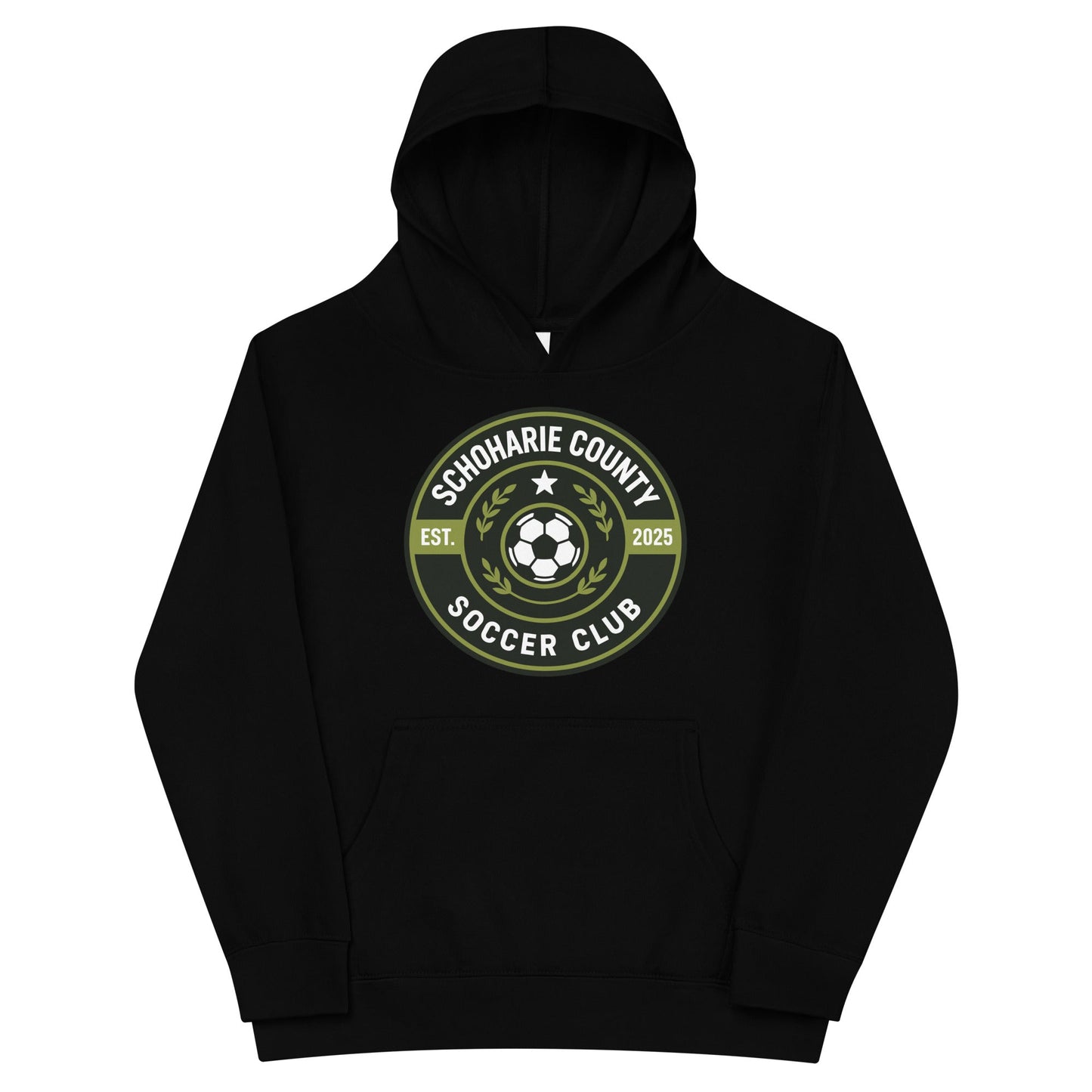 Performance | Youth Hoodie | Schoharie County Soccer Club | Badge Logo