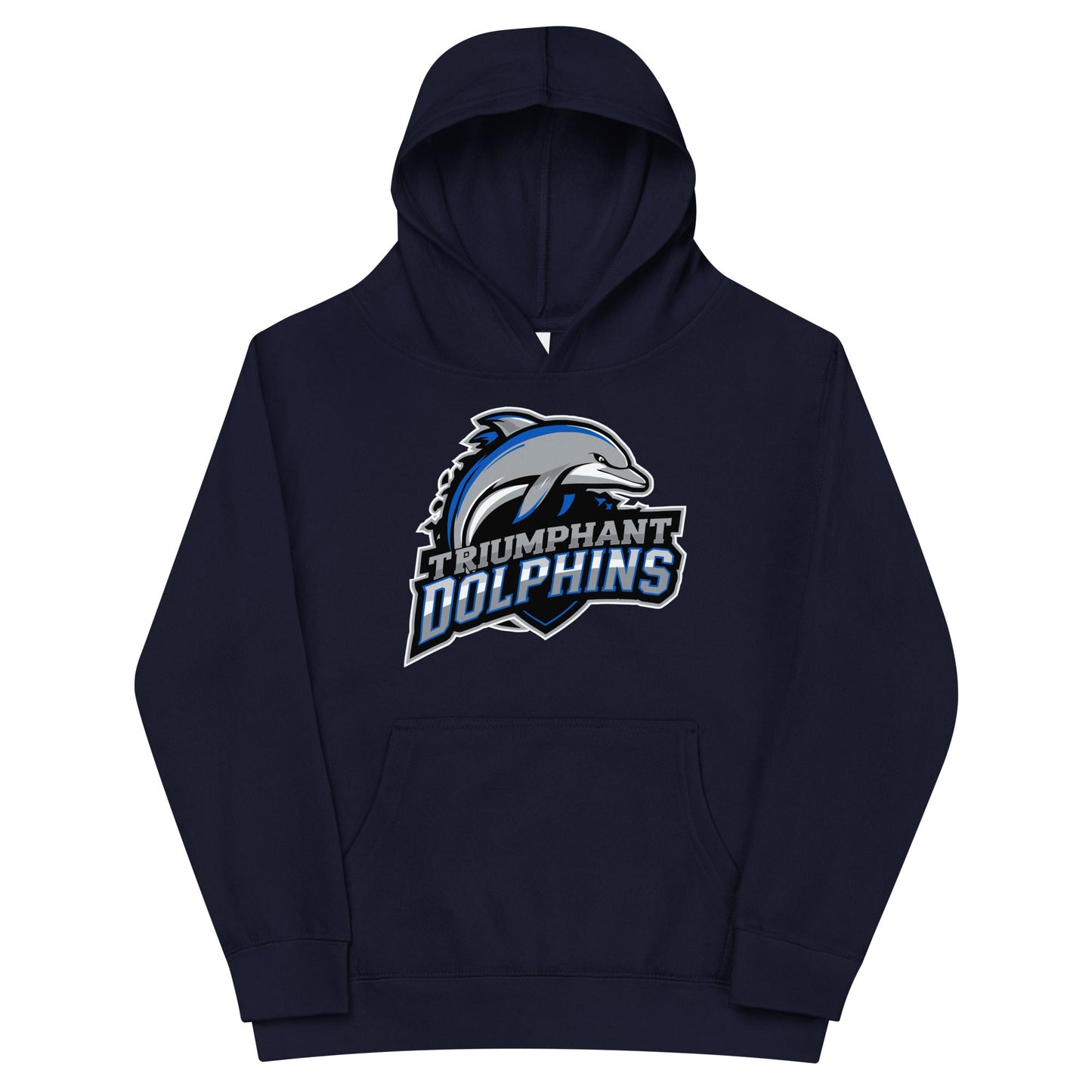 Performance | Youth Hoodie | SE Triumphant Dolphins | Dolphins Mascot Logo
