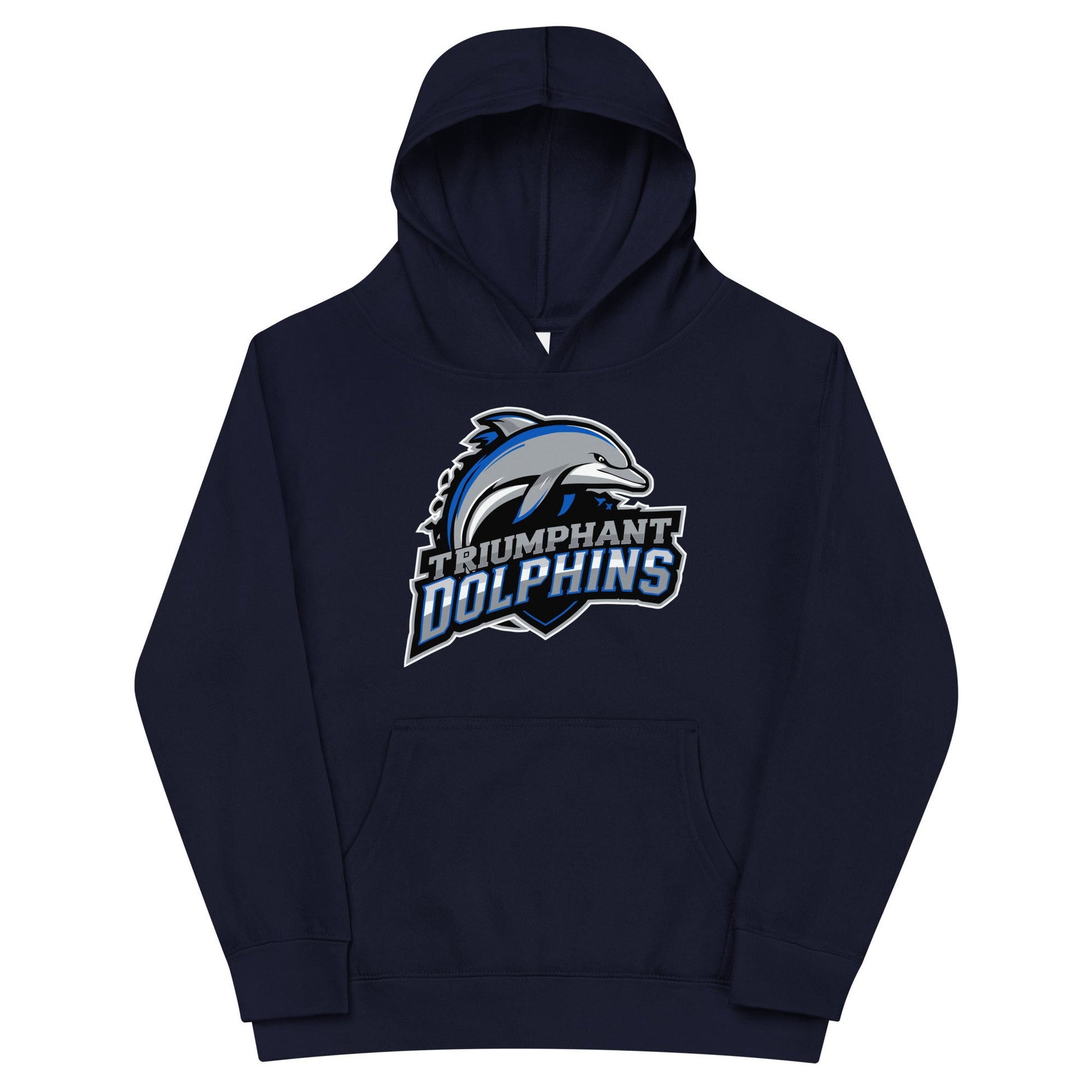 Performance | Youth Hoodie | SE Triumphant Dolphins | Dolphins Mascot Logo