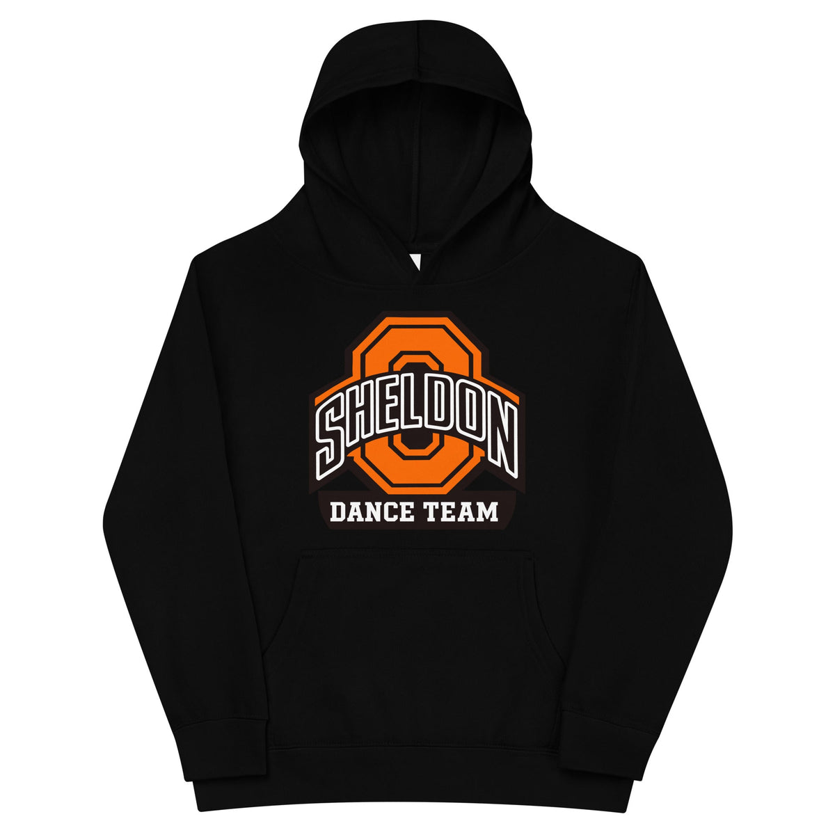 Performance | Youth Hoodie | Sheldon Dance Team | Emblem Logo
