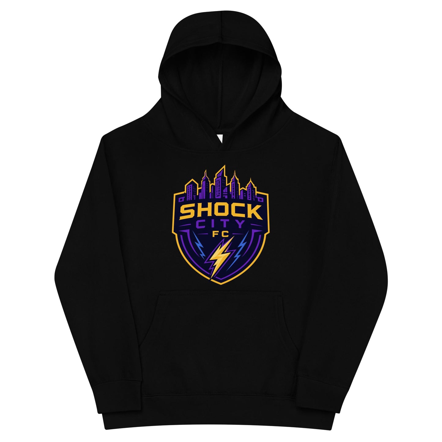 Performance | Youth Hoodie | Shock City FC | Crest Logo