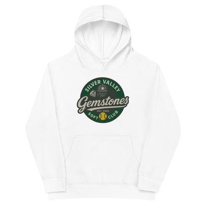 Performance | Youth Hoodie | Silver Valley Gemstones | Badge Logo